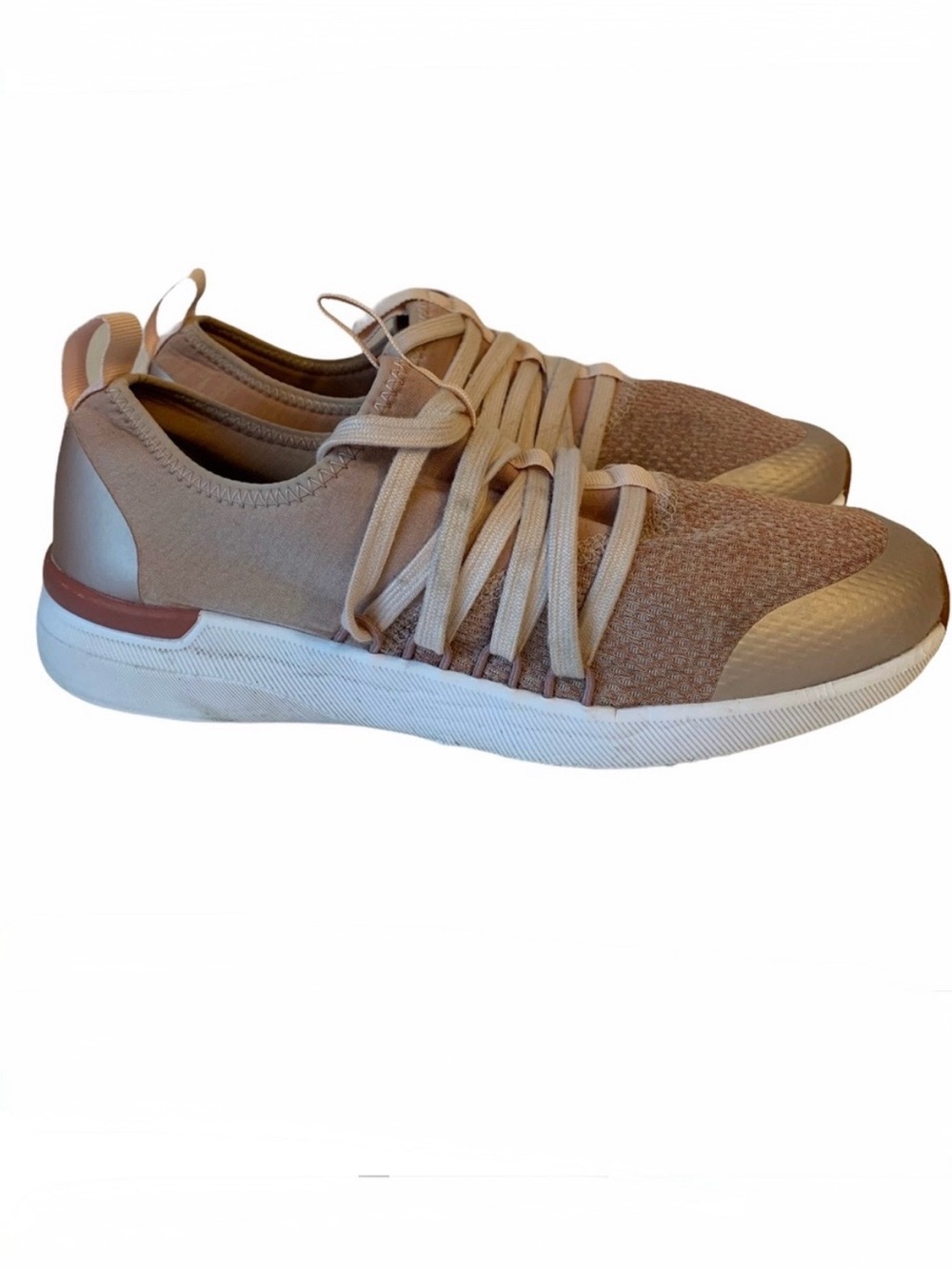Keds studio flash 7.5 heathered pink sneaker shoe lace up tennis shoe athletic